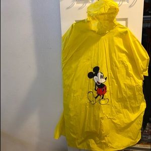 VTG Disney Mickey Mouse Poncho